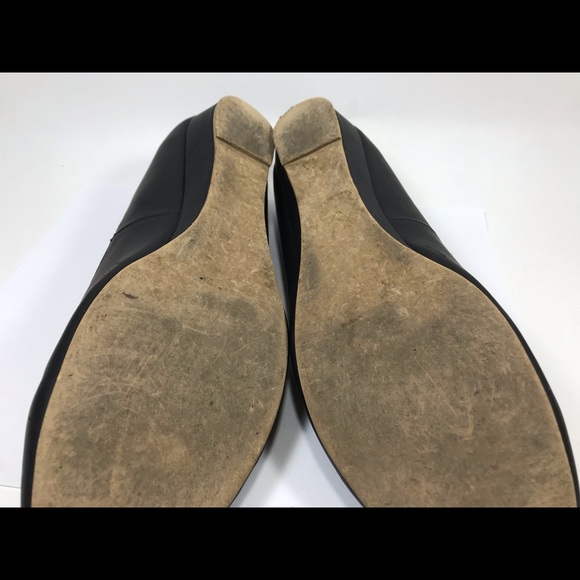 Nisolo Leather Wedge Heels Kitten 9 - Picture 8 of 8